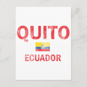 Carte Postale Quito Ecuador