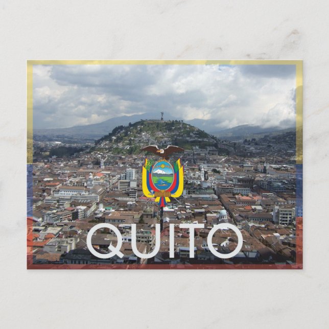 Carte Postale Quito - Équateur (Devant)
