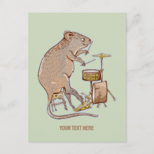 Carte Postale Quokka Animal Australien Batteur