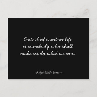 Carte postale Quotable - Passion
