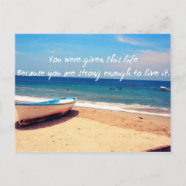 Carte postale Quote-Vie