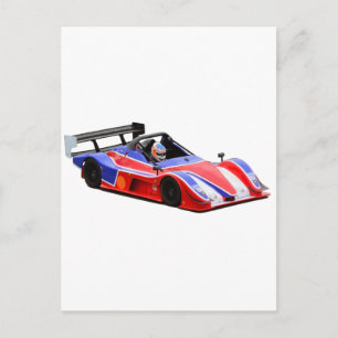 Carte Postale racing car
