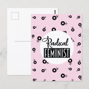Carte Postale Radical féministe
