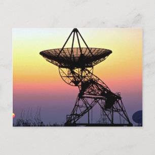 Carte Postale Radio astronomie antenne