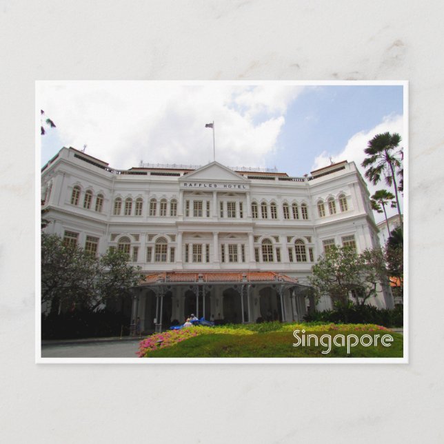 Carte Postale raffineries singapour (Devant)