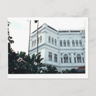 Carte Postale Raffles Hotel Singapour