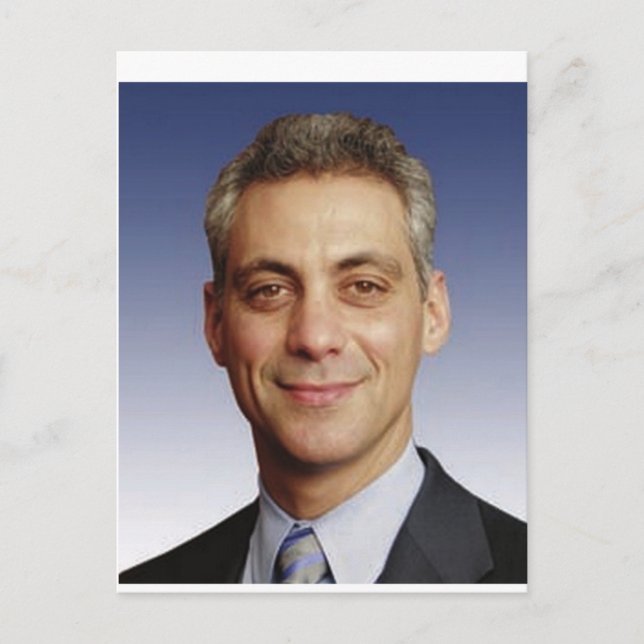 Carte Postale Rahm Emanuel pour maire (Devant)