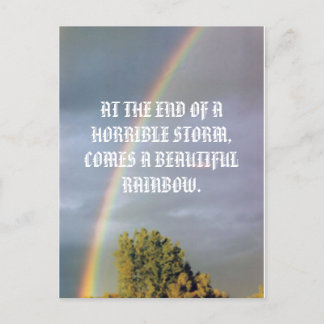 CARTE POSTALE RAINBOW