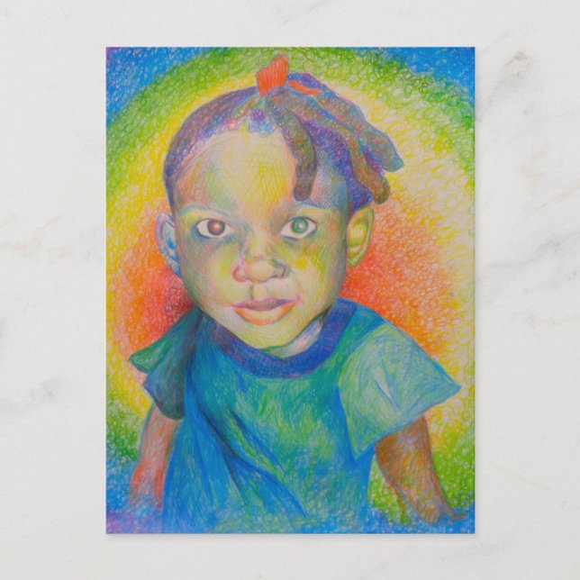 Carte postale Rainbow Baby (Devant)
