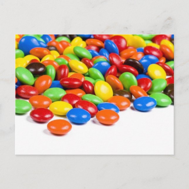 Carte postale Rainbow candy (Devant)