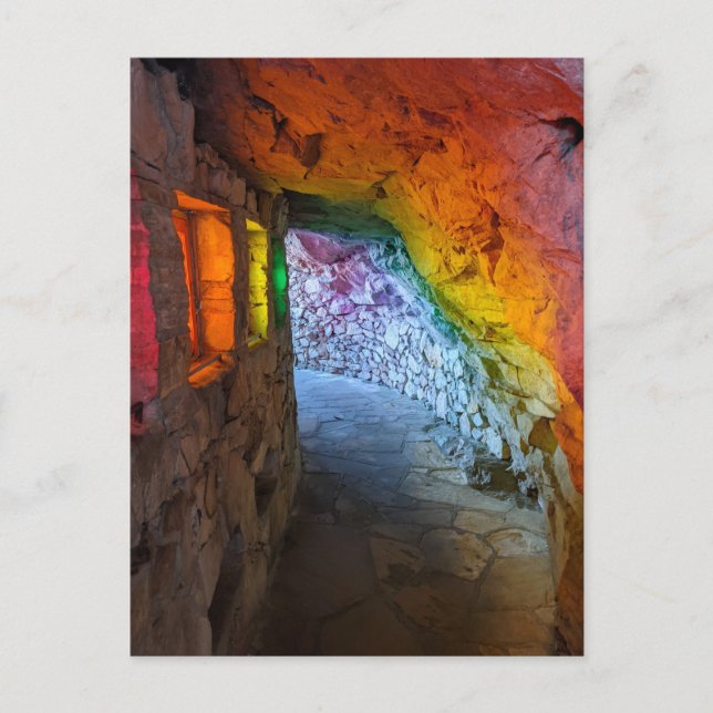 Carte Postale Rainbow Cave, Rock City (Devant)