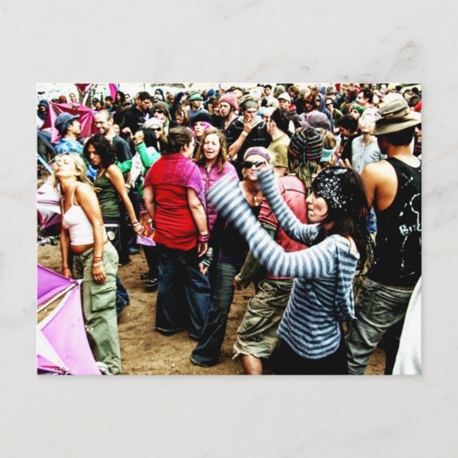 Carte postale Rainbow Dancing (Devant)