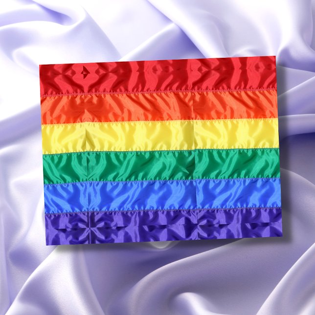 Carte Postale Rainbow Flag Gay pride LGBTQ L'amour LGBT (Créateur téléchargé)