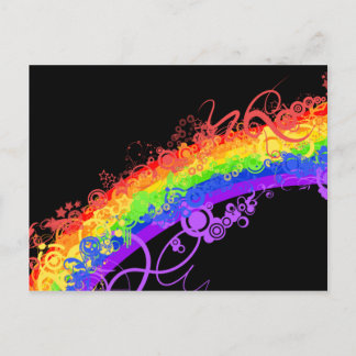 Carte Postale Rainbow Nebula Vector Rainbow
