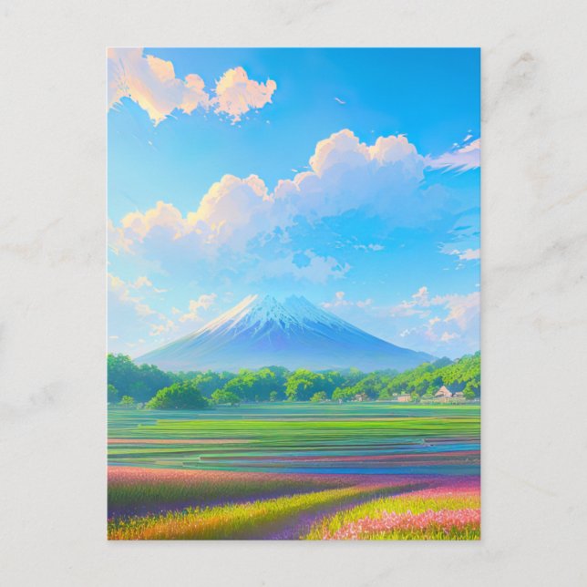 Carte Postale Rainbow Valley et Snowy Mountain (Devant)