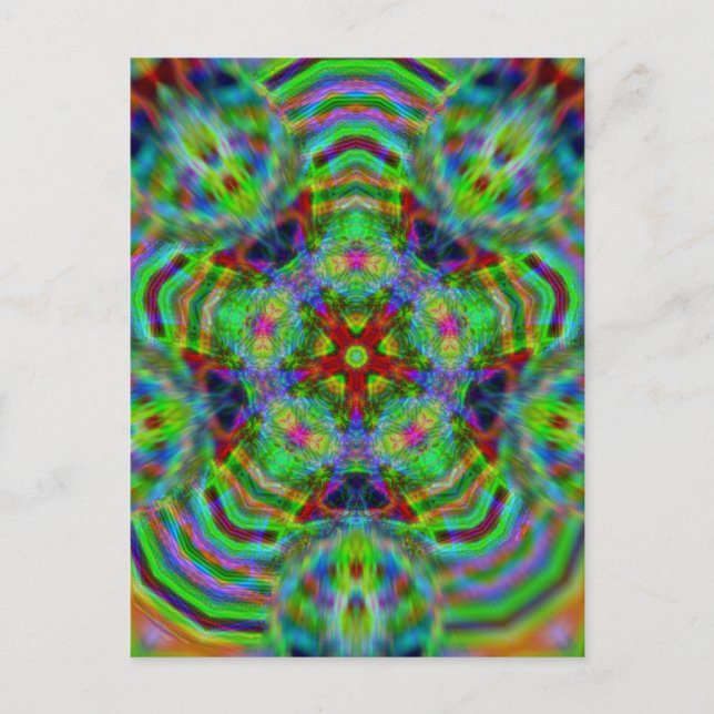 Carte postale Rainbow'delica (Devant)