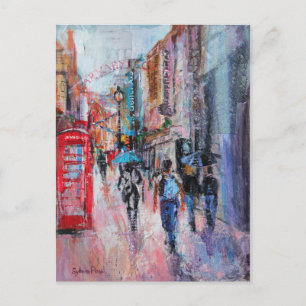 Carte Postale Rainy Day Carnaby Street