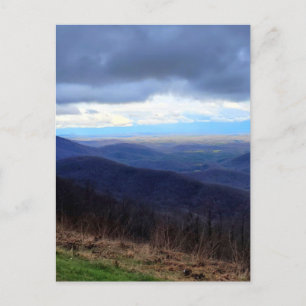 Carte Postale Rainy Day sur Rock Castle Gorge Vue sur