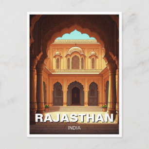 Carte Postale Rajasthan Inde Souvenir