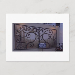 carte postale raleigh à cinq points