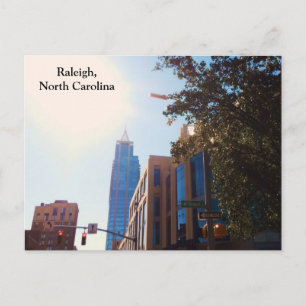 CARTE POSTALE RALEIGH, CAROLINE DU NORD