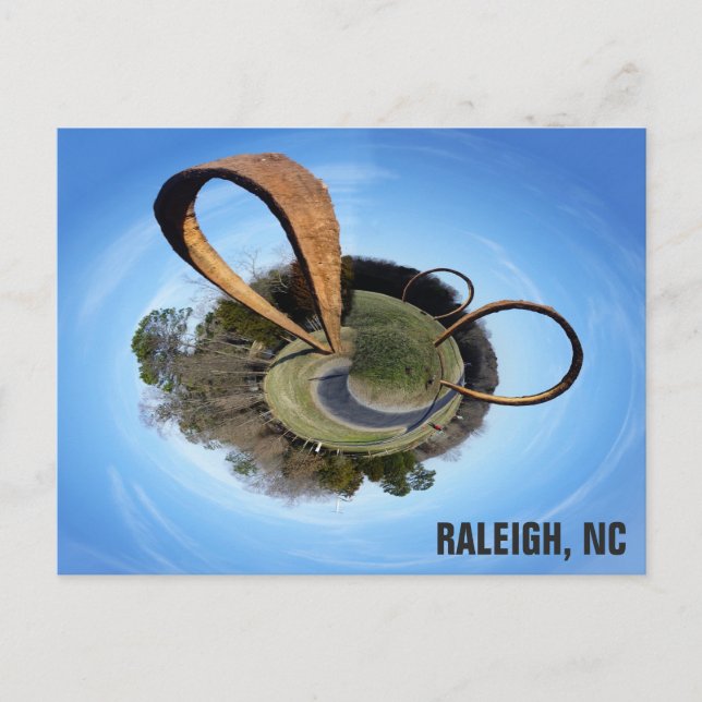 Carte Postale Raleigh North Carolina Museum of Art Rings Photo (Devant)