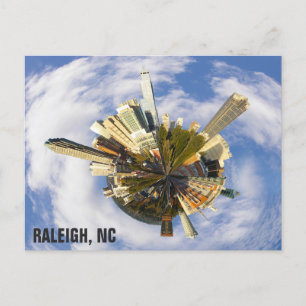 Carte Postale Raleigh North Carolina Skyline Ville unique Photo
