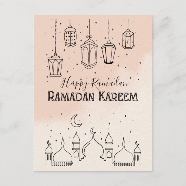 Carte Postale Ramadan Kareem (Devant)