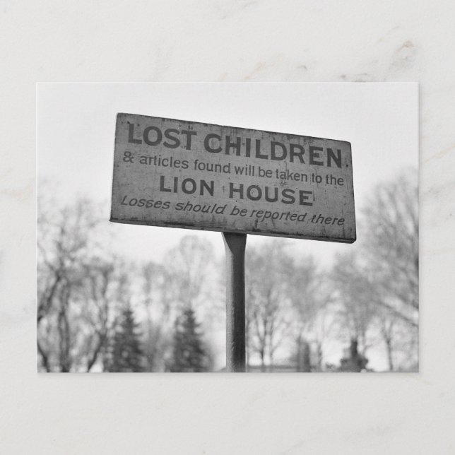Carte Postale Ramassez les enfants perdus à Lion House : 1943 (Devant)