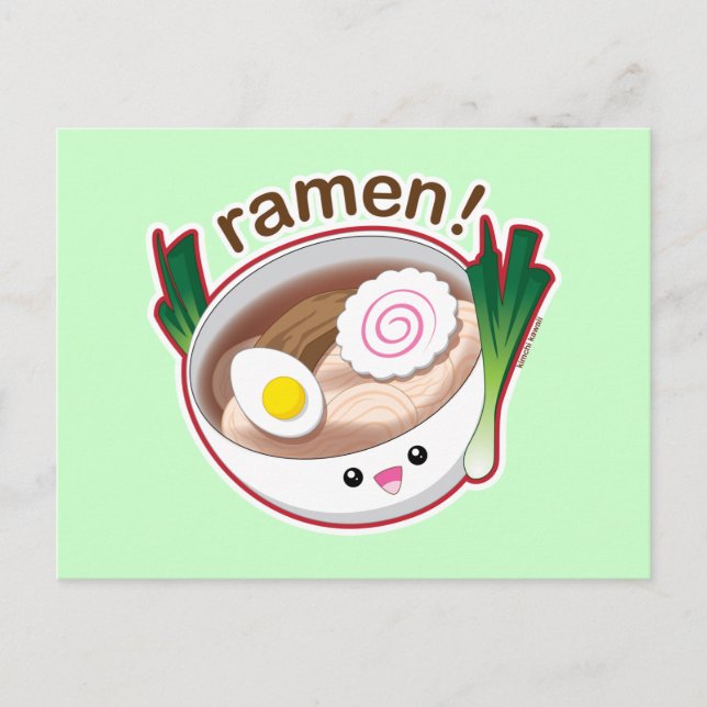 Carte Postale Ramen ! (Devant)