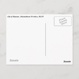 Carte Postale Ramsar