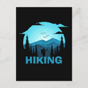 Carte Postale randonnée In Wilderness Custom Name