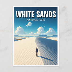 Carte Postale Randonnée White Sands National Park Souvenir