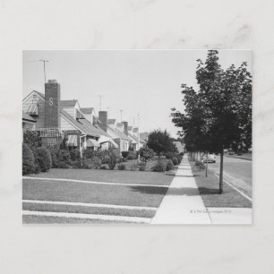 Carte Postale Rangée de maisons