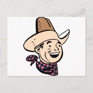 Carte Postale ranger de cowboys