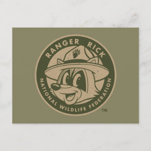 Carte Postale Ranger Rick Ranger Rick Khaki Logo
