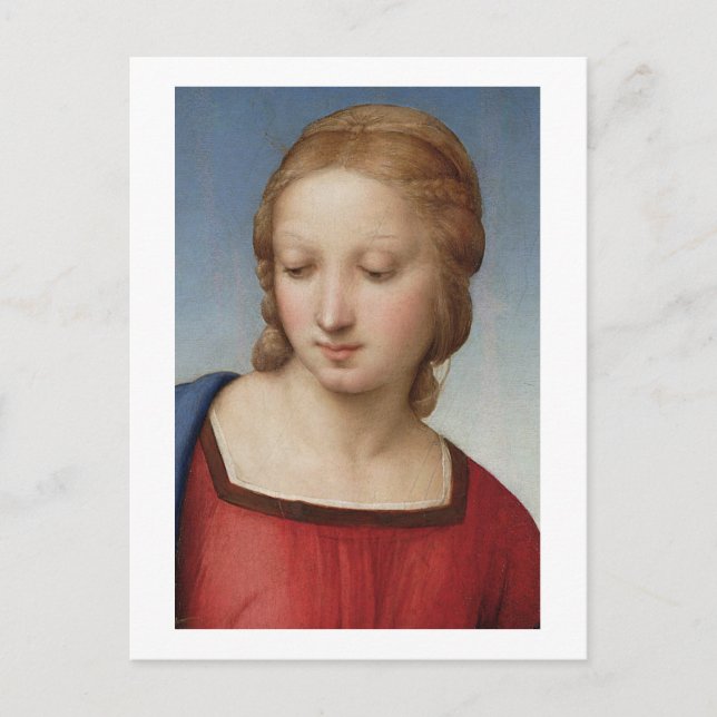 Carte Postale Raphael Madonna du Goldfinch (Devant)
