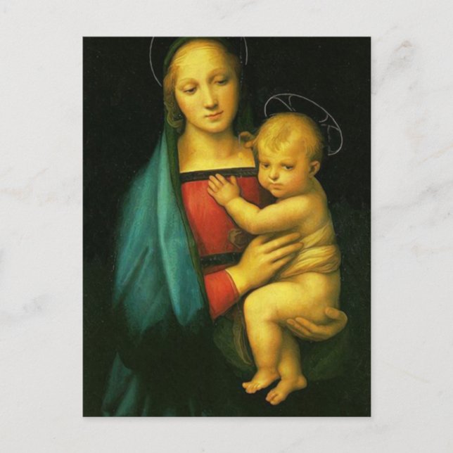 Carte Postale Raphael Sanzio - Madonna del Granduca (Devant)