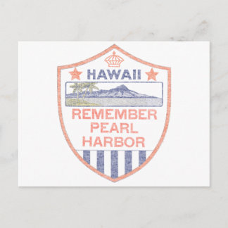 Carte Postale Rappelez-vous Pearl Harbour