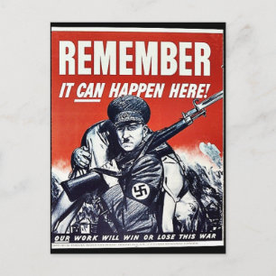 Carte Postale Rappelez-Vous Que Cela Peut Arriver Ici