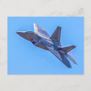 Carte Postale Raptor F-22A de Lockheed Martin