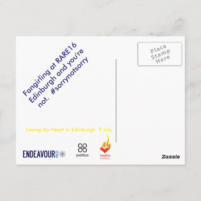 Carte postale RARE16 (Dos)