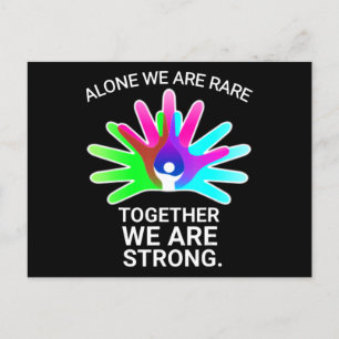 Carte Postale Rare Disease Day 2022 - Rare Disease Awareness T-S