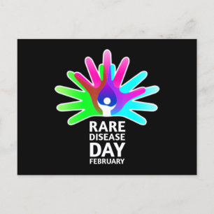 Carte Postale Rare Diseases Day 2022 - Rare Disease Awareness T-