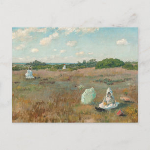 Carte Postale Rassembler les fleurs d'automne, 1894-5 (huile sur