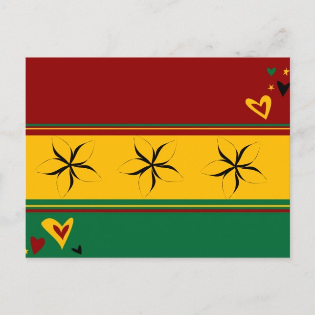 Carte postale Rasta (Devant)