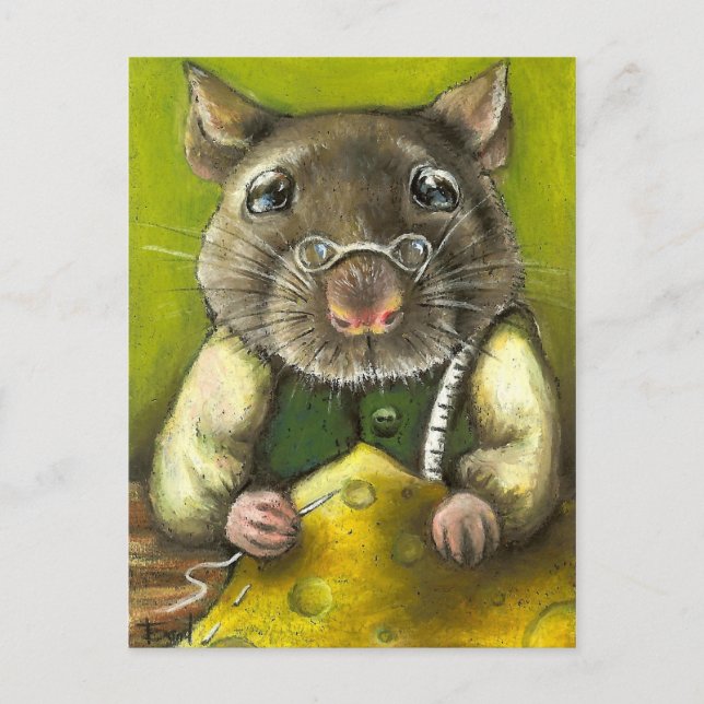 Carte Postale Rat the Tailor (Devant)