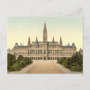 Carte Postale Rathaus, Vienne, Autriche