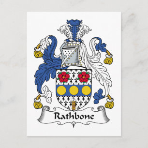 Carte Postale Rathbone Family Crest