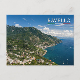 Carte Postale Ravello Amalfi Coast View - Italy